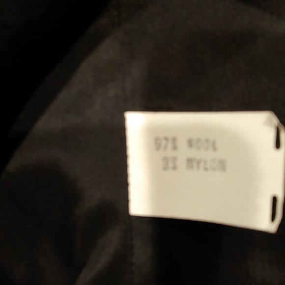 Vintage Black Petit Wool Blazer - Picture 5 of 5